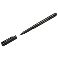 Ручка капиллярная Faber-Castell Pitt Artist Pen Fineliner XS черная, 0.1мм, черный корпус